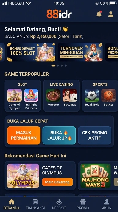 Halaman Link Alternatif 88idr untuk Pengguna Android